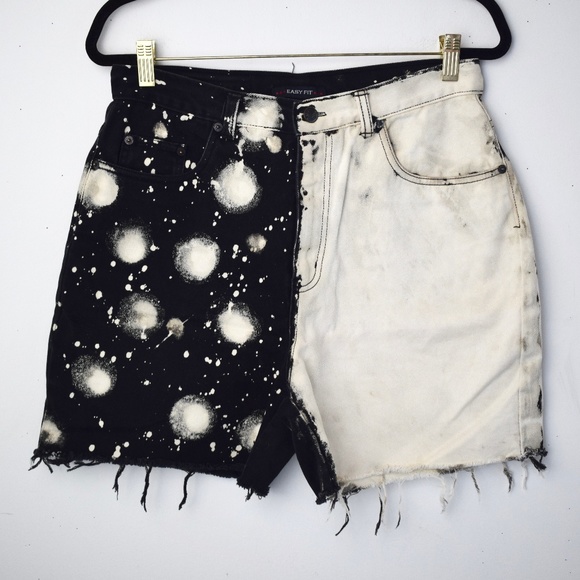 Vintage Pants - *Tie Dye* Vintage Bill Blass High Rise Shorts